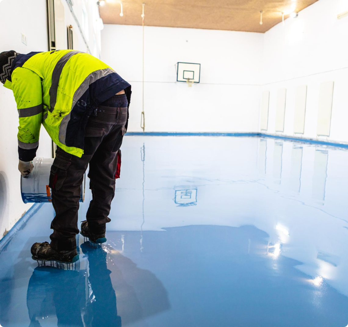 The Process Applying Ceramic Coating on commercial floors